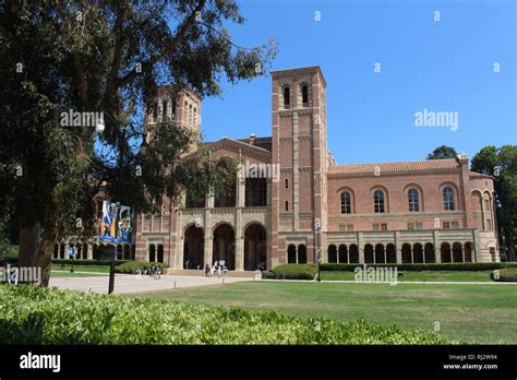 Los Angeles California Usa 27 July 2017 Royce Hall On The Campus