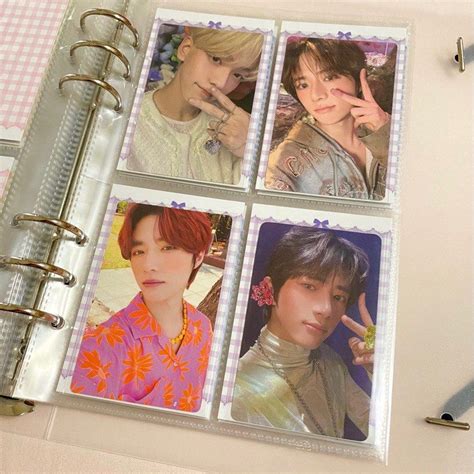 Wts Binder Pc Fillers Kpop Txt Enhypen Skz Ive Kep1er Bp Newjeans Le Sserafim Bts Bnd Tbz Riize