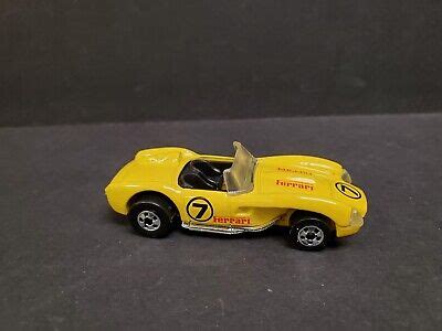 Mattel Hot Wheels Yellow Ferrari Made In Malaysia Very Nice Condition Ebay