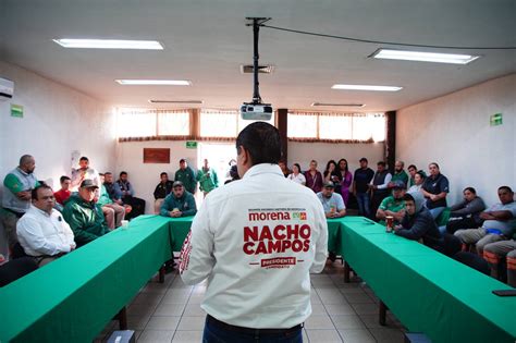 Morena Lo Que M S Conviene A Uruapan Nacho Campos Quadrat N Michoac N