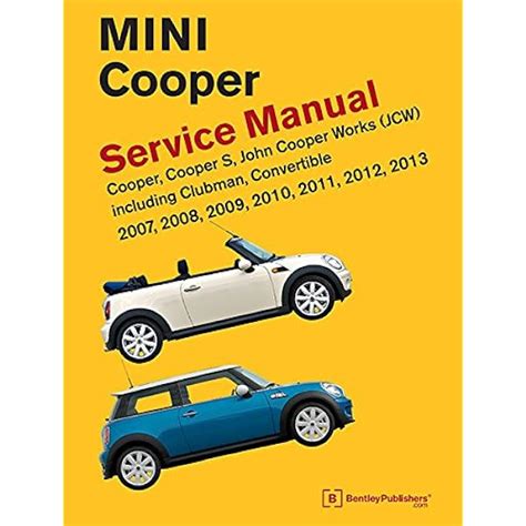 Car Truck Service Repair Manuals 2002 2013 Mini Cooper S Clubman S