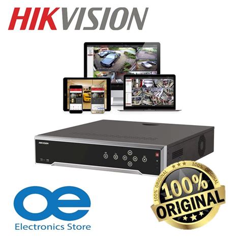 HIKVISION DS 7732NI I4 24P Network 32CH 8MP 4K H 265 1 5U Build In 24