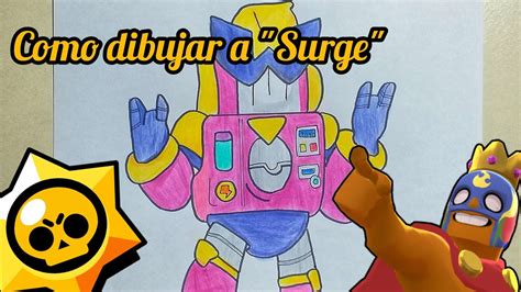 Como Dibujar A Surge Brawl Stars BuenosDibujos YouTube