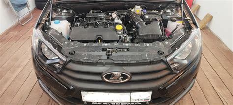 #Защита 1 — Бронирование фар. — Lada Гранта (2G) FL, 1,6 л, 2024 года ...