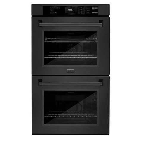 Zline Kitchen And Bath Professional 30 In Double Electric Wall Oven With True Convection And