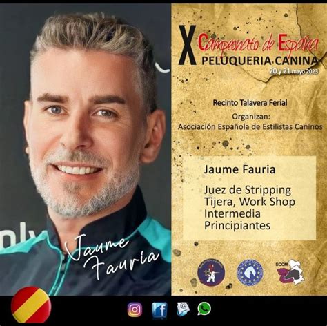 Jueces Del Campeonato De Espa A De Peluquer A Canina Aeec