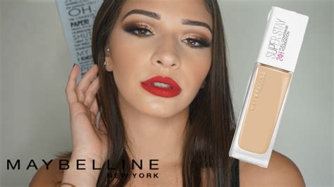 New Maybelline Superstay Full Coverage Foundation First Impressions Youtube