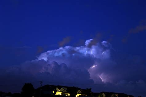 Digital Photography - Storm Clouds with Lightning