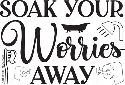 Bathroom Signs Svg Bathroom Sayings Svg Files For Cricut Silhouette