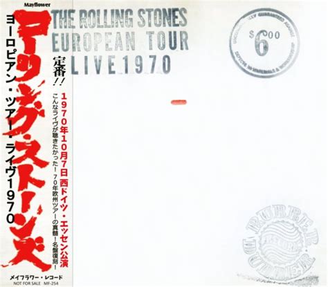 THE ROLLING STONES European Tour Live 1970 1 CD MAYFLOWER