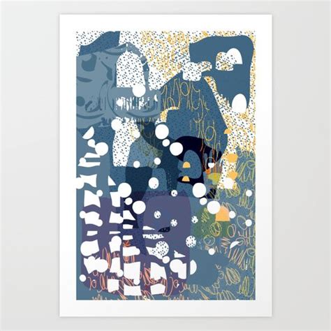 Chaos Art Print | Art prints, Abstract pattern, Print