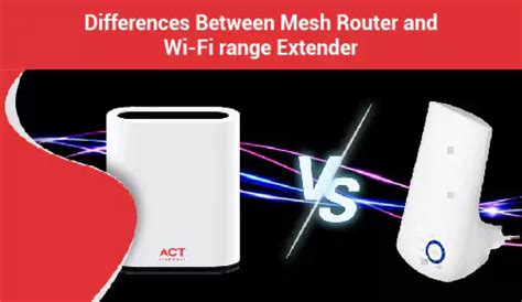 Differences Between Mesh Router And Wifi Range Extender