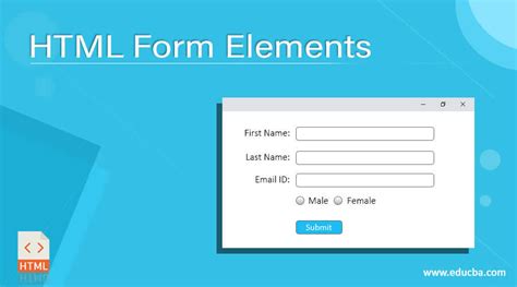 HTML Form Elements Complete Guide To HTML Form Elements