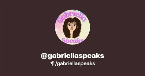 Gabriellaspeaks Instagram Linktree