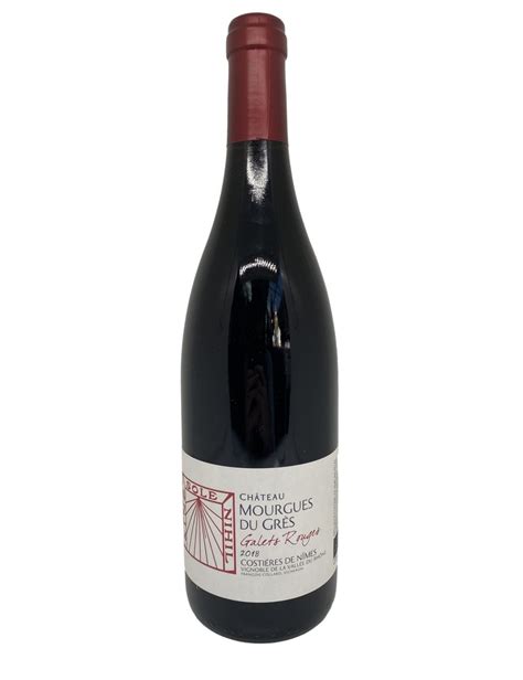 Galets rouge 75cl Mourgues du Grès Mas des agriculteurs