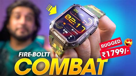 Fire Boltt Combat Rugged Smartwatch Launched In India Under