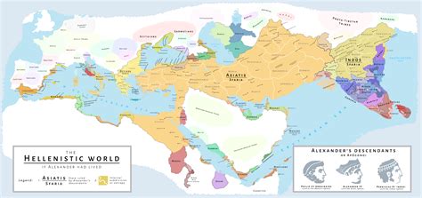 Hellenistic Empire Map