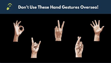 Offensive Hand Gestures From Around The World