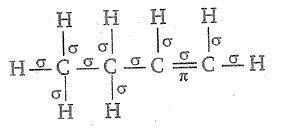 In 1 butene number of σ bonds is toppr