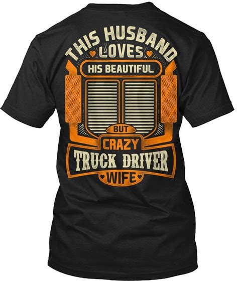 Crazy Trucker Driver Funny T Shirt For Men Classic Trucks Truck