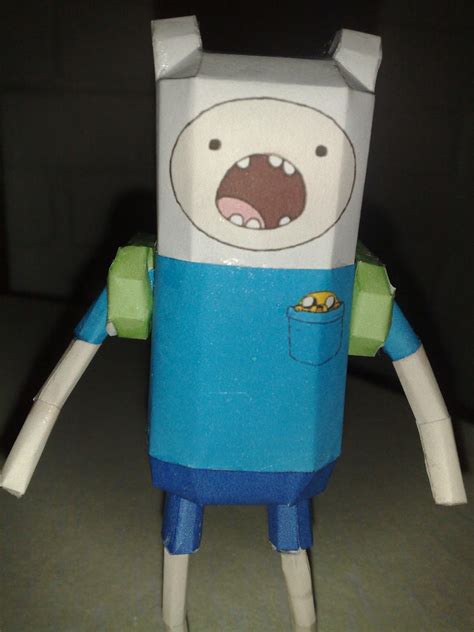 Adventure Time Papercraft Finn And Jake By Lightningchrono On