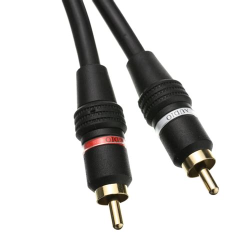 ft high quality rca stereo cable  rca male