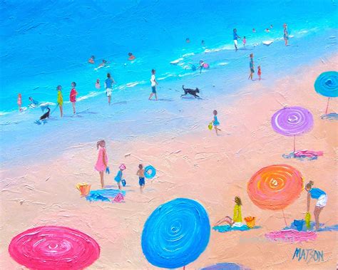 A Perfect Beach Day Is Now Available As A Canvas Print From