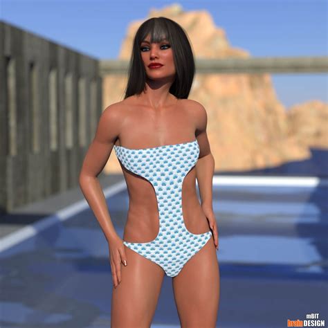 Dforce Swimwear Ici For Genesis 8 And 8 1 Texture Add 2 Free Daz