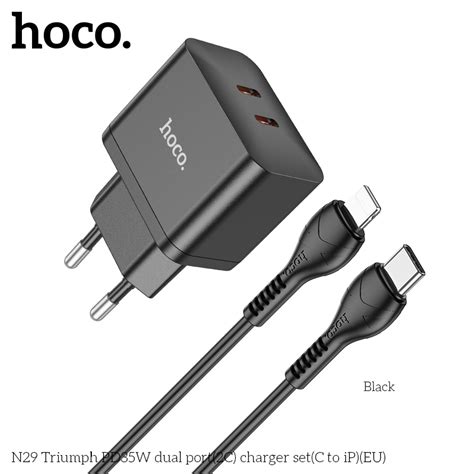 Bộ sạc Hoco N29 Triumph PD35W C to iP
