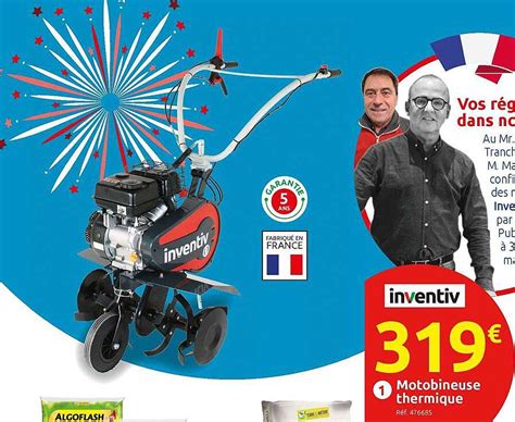 Promo Motobineuse Thermique Inventiv Chez Mr Bricolage ICatalogue Fr