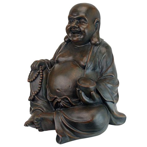 Design Toscano Laughing Buddha Happy Hotei Statue Reviews Wayfair