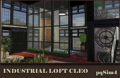 Industrial Loft Cleo Sims Custom Content