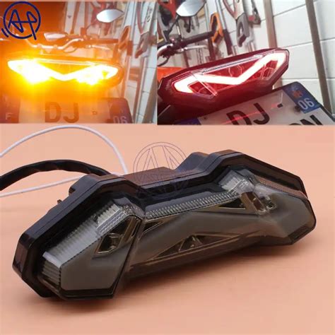 Integrated Led Tail Light For Yamaha Mt Mt Tracer Fz Fj