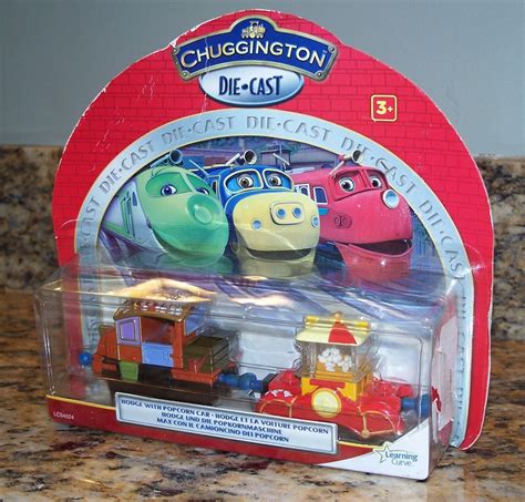 Chuggington Ludorum Learning Curve Hodge Popcorn Diecast Train Cars Set Lc54024 Ebay