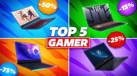 TOP 5 MEILLEURS PC PORTABLE GAMER Soldes Hiver 2023 YouTube