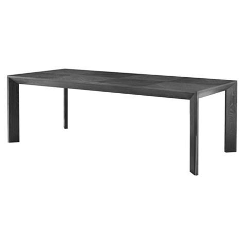 Eichholtz Tremont Modern Charcoal Oak Veneer Rectangular Dining Table