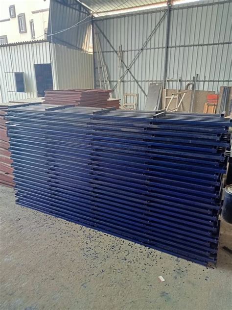 Blue Mild Steel Scaffolding Walkway Plank Dimension X Feet Lxw At