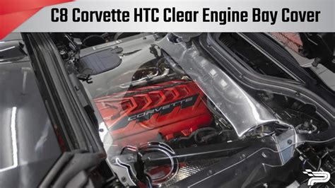 C Corvette Convertible Htc Clear Engine Bay Cover Paragon