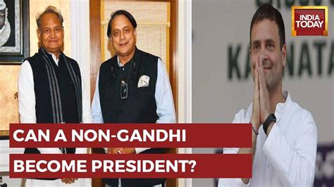 Chorus For Rahul Gandhi Grows In Shashi Tharoor Vs Ashok Gehlot Battle For Congress President