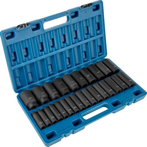 Vevor Impact Socket Set Inches Piece Impact Sockets Deep Socket