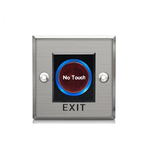 Touchless Sensor Exit Button Infrared Sensor Push Button Switch Access