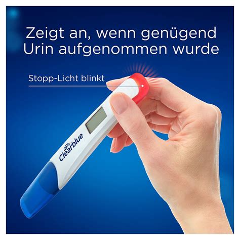 Clearblue Schwangerschaftst Ultra Fr Htest Digital St Ck Medpex