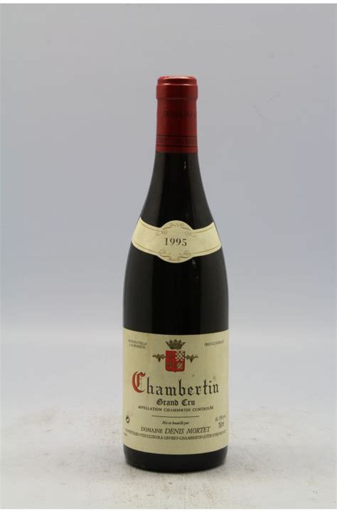 Denis Mortet Chambertin Grand Cru 1995