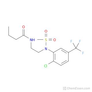 N N Chloro Trifluoromethyl Phenyl Methanesulfonamido Ethyl