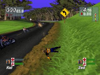 Screenshot Of Road Rash Jailbreak Playstation Mobygames