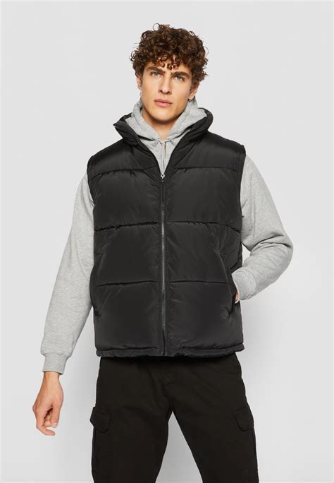 Urban Classics Block Puffer Vest Vest Blackblackmust Zalandoee