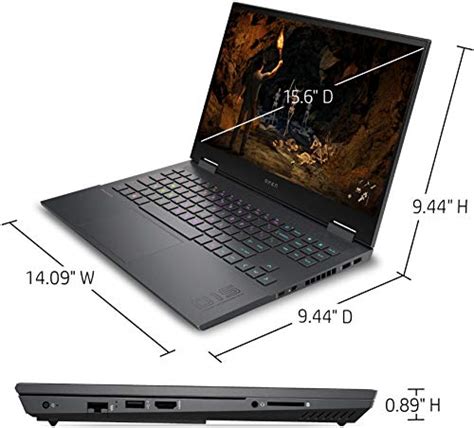 Newest HP OMEN 15.6" IPS FHD Gaming Laptop, AMD Ryzen 7 4800H, NVIDIA ...