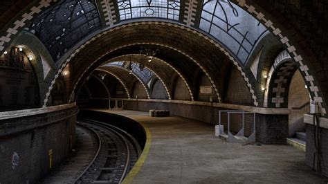 NYC City Hall Subway Station - 3D Environment by rLuuToki on DeviantArt