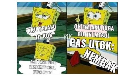 Meme Siap Hadapi Utbk Ini Bikin Senyum Sendiri Kocak Banget Hot