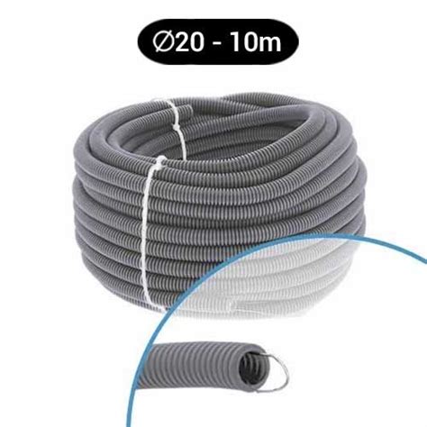 Gaine électrique ICTA D20 Qofil Couronne de 10m 123elec